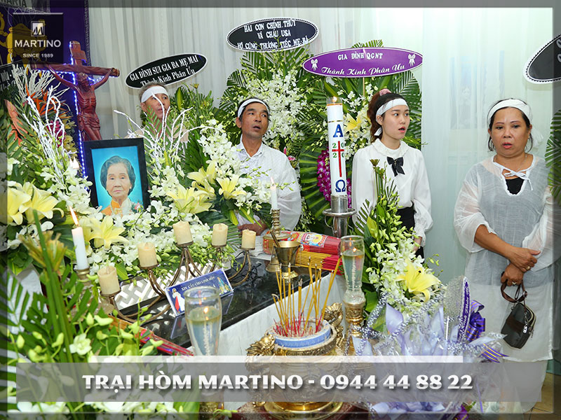 Dịch vụ tang lễ công giáo trọn gói quận 1 của Martino