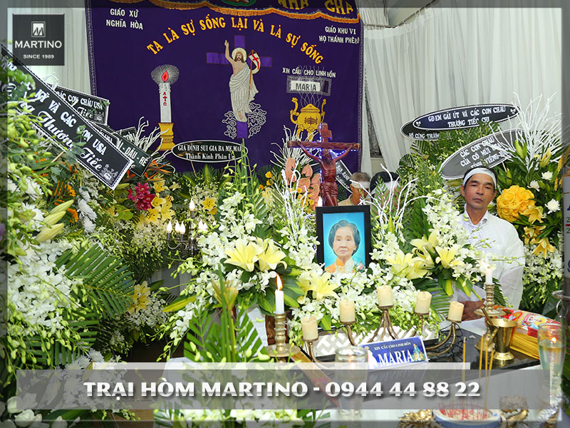 Dịch vụ tang lễ công giáo trọn gói quận 1 của Martino