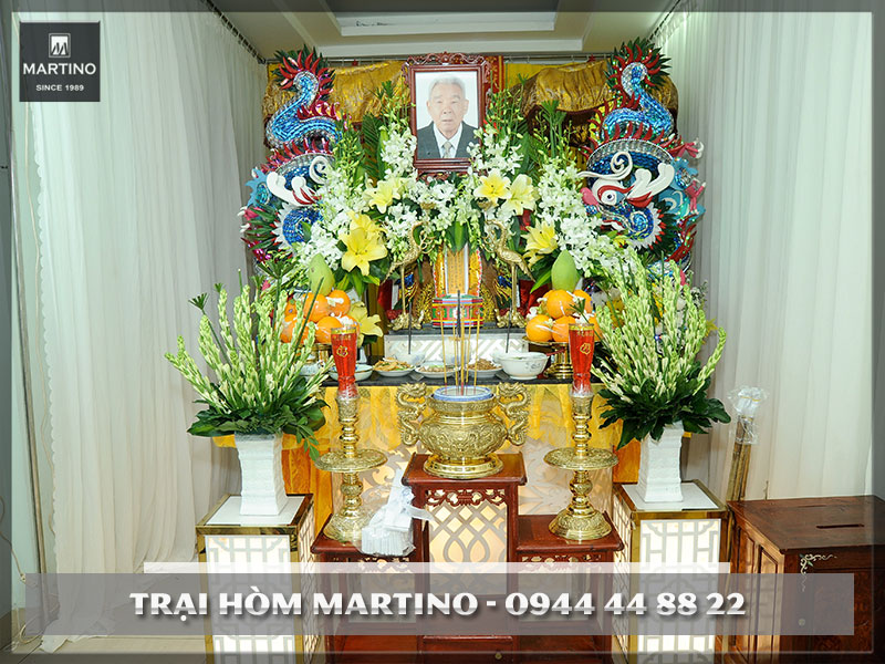 Dịch vụ tang lễ trọn gói Phật giáo quận 8 của trại hòm Martino