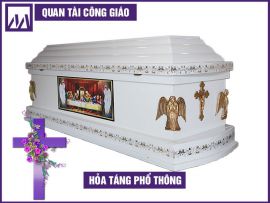 Quan tài hỏa táng phổ thông dành cho người Công giáo