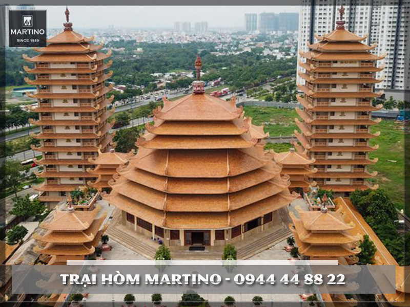 Địa chỉ tháp lưu tro cốt pháp viện Minh Đăng Quang nằm tại phường An Phú, Quận 2, TPHCM